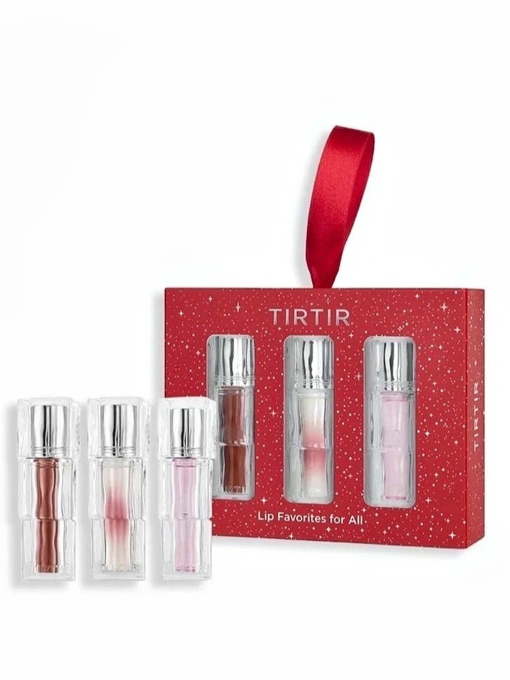 TIRTIR Tint Trio Holiday Edition Lip Gloss & Plumper Set NIB